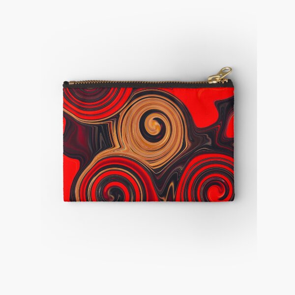 Item preview, Abstracto fluido pintura mármol patrón rojo negro designed and sold by Patricia Piotrak.