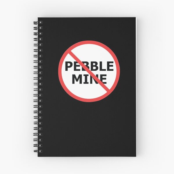 Item preview, No Pebble Mine designed and sold by brizodesign.