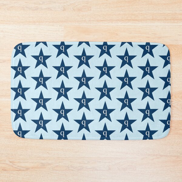 Item preview, Star Initial Monogram Q - Navy designed and sold by gracedav.