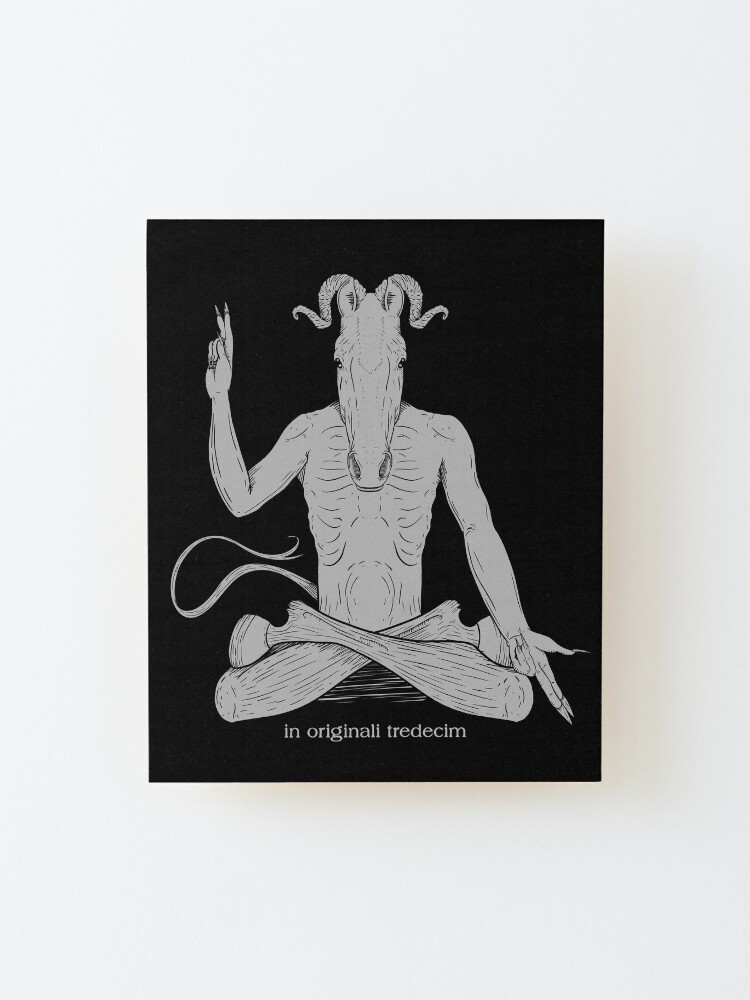 Alternate view of In Originali Tredecim Mounted Print