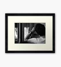 "10:08am" Framed Print