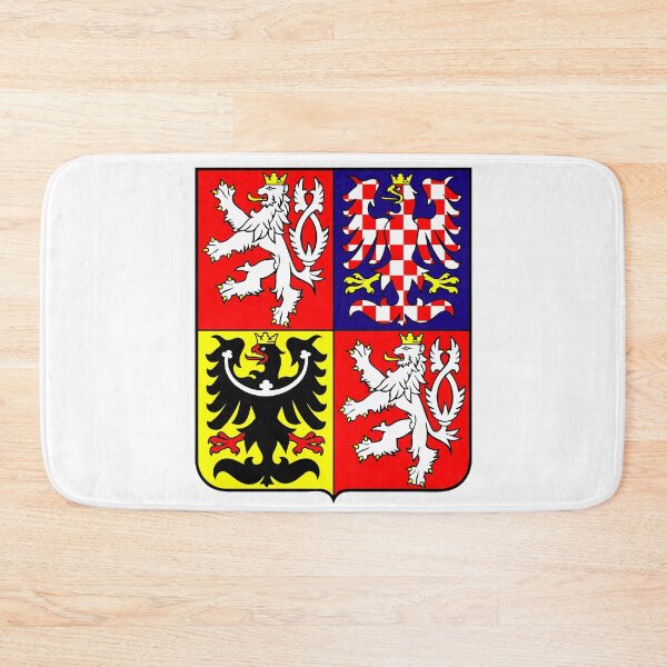 Item preview, FLAGS AND DEVICES OF THE WORLD - CZECH REPUBLIC COAT OF ARMS designed and sold by WOOFANG.