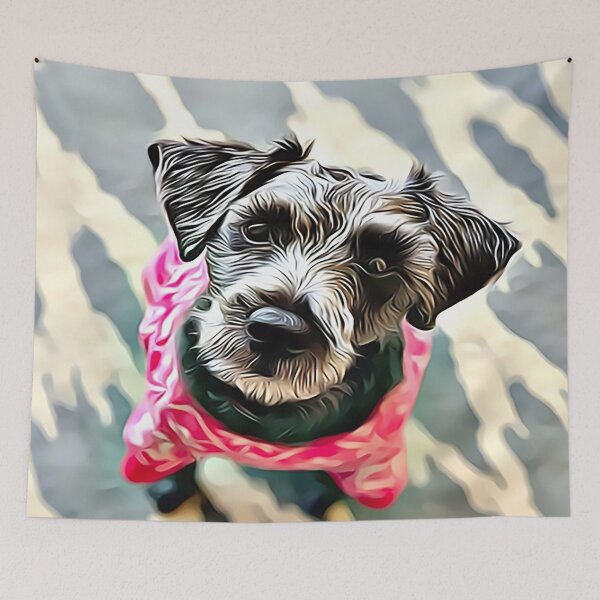 Item preview, The Schnoodle - A Schnauzer Poodle Mix Breed designed and sold by Sunleil.