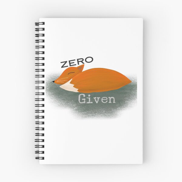 Item preview, Zero Fox Given designed and sold by ChronicallyGeek.