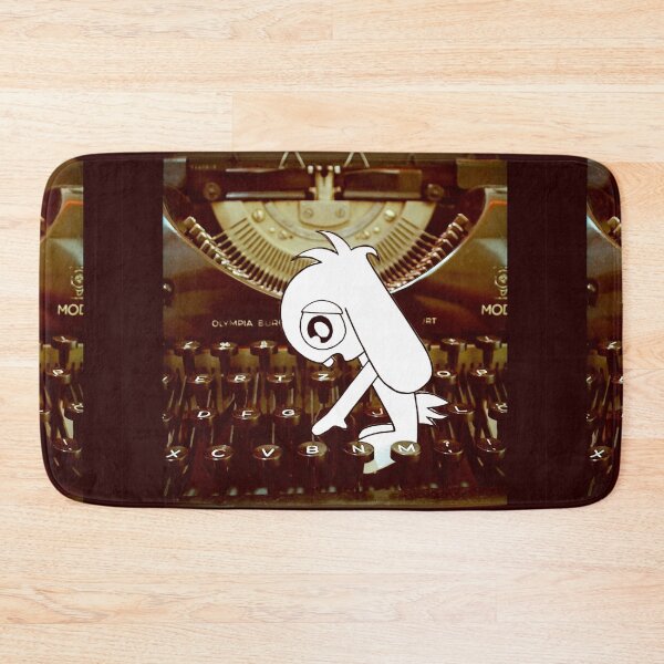 Item preview, Retro Typewriter  Lop Bunny designed and sold by suekieper.