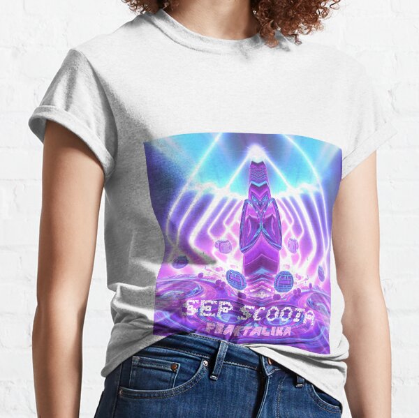 Fractalika EP Artwork and Merch by Spaced Painter Classic T-Shirt