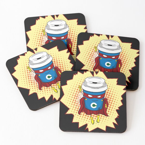 Item preview, Coffee is my superhero designed and sold by frankidavids.