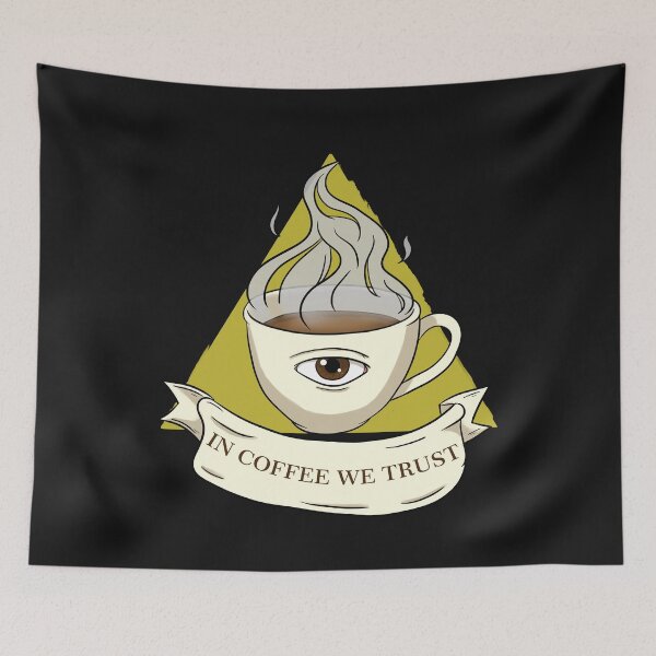 Item preview, In Coffee We Trust designed and sold by frankidavids.