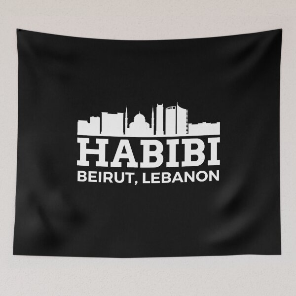 Item preview, Beirut Shirt Habibi Love Lebanon Souvenir  designed and sold by The Junto Shop.