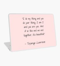 Boy Meets World Quote Laptop Folie