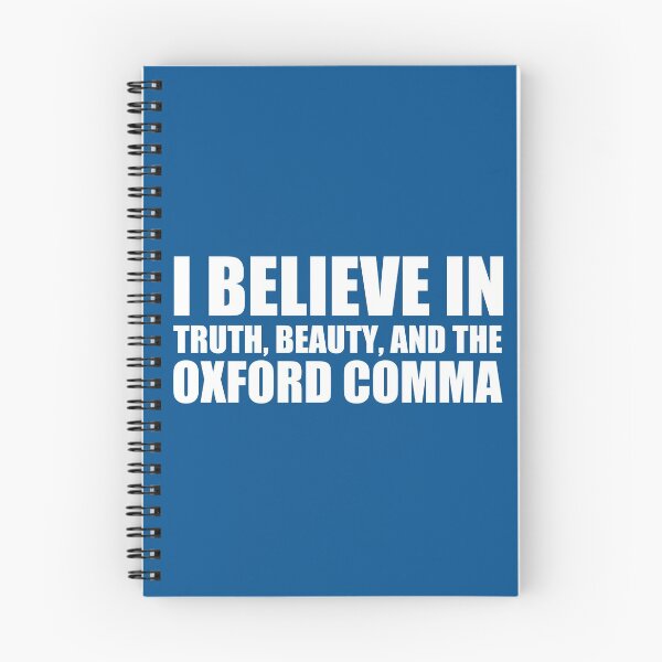 Item preview, I Believe in the Oxford Comma Humor designed and sold by Epic Love Designs.