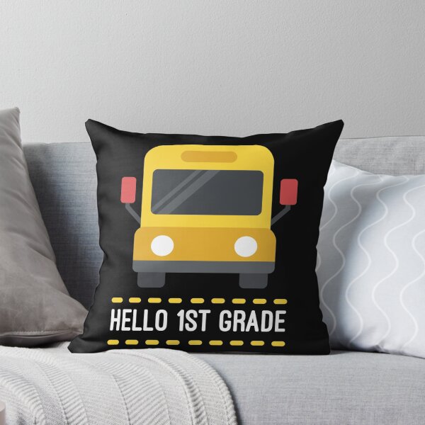Item preview, Hello 1st Grade Cute School Bus Back to School designed and sold by SpoonKirk.
