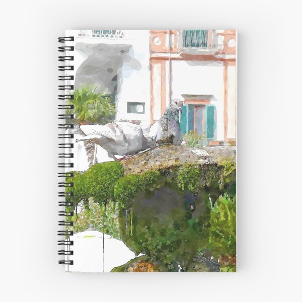 Item preview, Amalfi: pigeons on fountain designed and sold by Giuseppe Cocco.