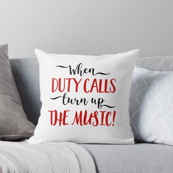 Item preview, Wen Duty calls, turn up the Music designed and sold by Vectorqueen.