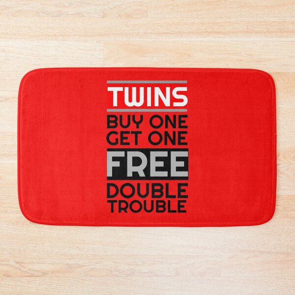 Item preview, Twins Double Trouble Shirt - Fun Twins t-shirt - Funny Twin T shirt - New Twins t shirt -Twin Brothers - Twin Sisters designed and sold by happygiftideas.