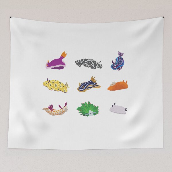 Item preview, Nudibranch Sea Slugs designed and sold by K Greco.