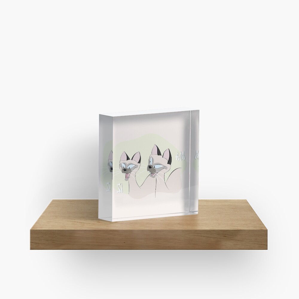 We Are Siamese, If You Please Acrylic Block