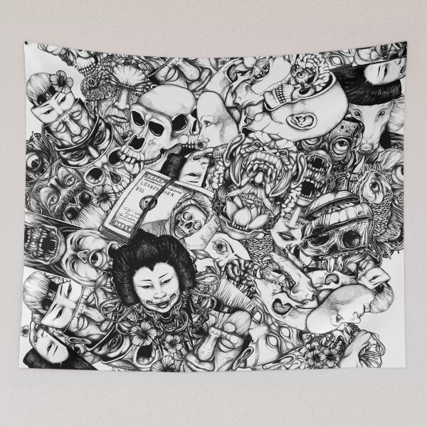 Item preview, Men and Mutants bw designed and sold by fakeface.