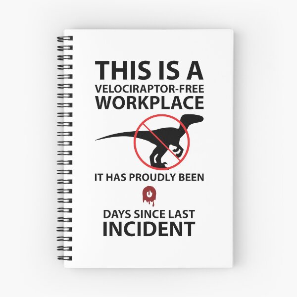 Item preview, This is a velociraptor-free workplace designed and sold by Evelyusstuff.