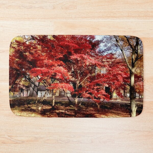Item preview, Bright Red Autumn Tree designed and sold by Susan Savad.