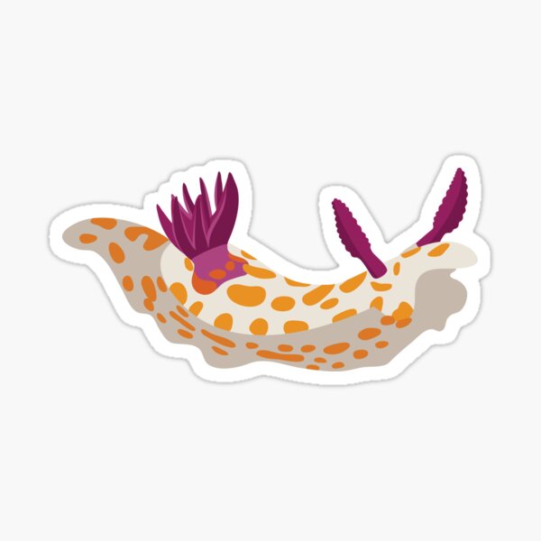 Item preview, Clown Nudibranch Sea Slug designed and sold by K Greco.