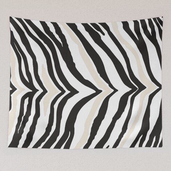 Item preview, Zebra: Cream, Black and White designed and sold by XCEEDTRANSITION.