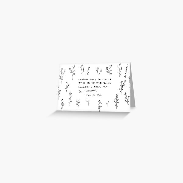 Item preview, Cleo Wade - Imagine designed and sold by ArtsyJulez.