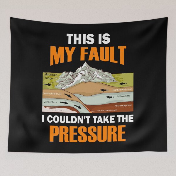 Item preview, I Couldn’t Take The Pressure plate Tectonics  designed and sold by MiamiOasis.