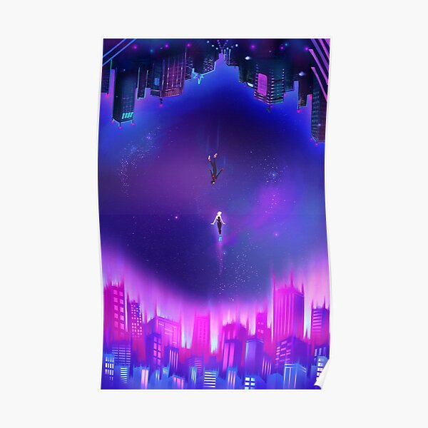 Spider-Verse Gwen and Miles piece Poster
