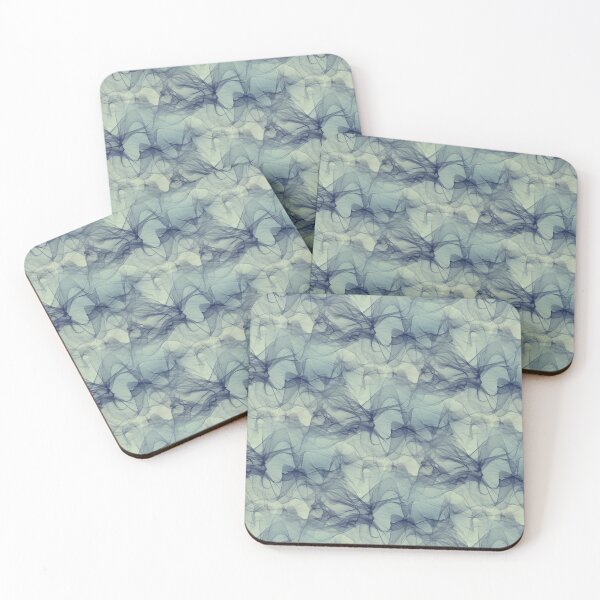 Item preview, Delicate Blue smoke pattern designed and sold by siwabudda.