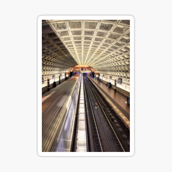 DC Metro Sticker