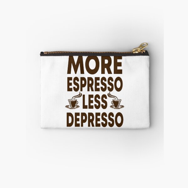 Item preview, More Espresso Less Depresso Funny Coffee Gift designed and sold by clothesy7.