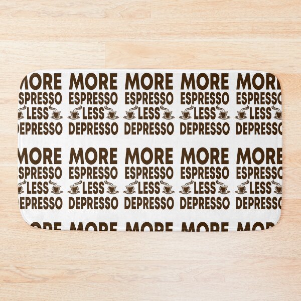 Item preview, More Espresso Less Depresso Funny Coffee Gift designed and sold by clothesy7.