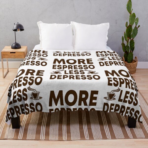 Item preview, More Espresso Less Depresso Funny Coffee Gift designed and sold by clothesy7.