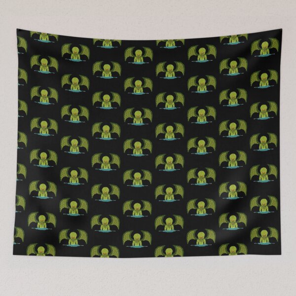 Item preview, Pixel Monster Cthulhu Top Left / Patterned designed and sold by gkillerb.