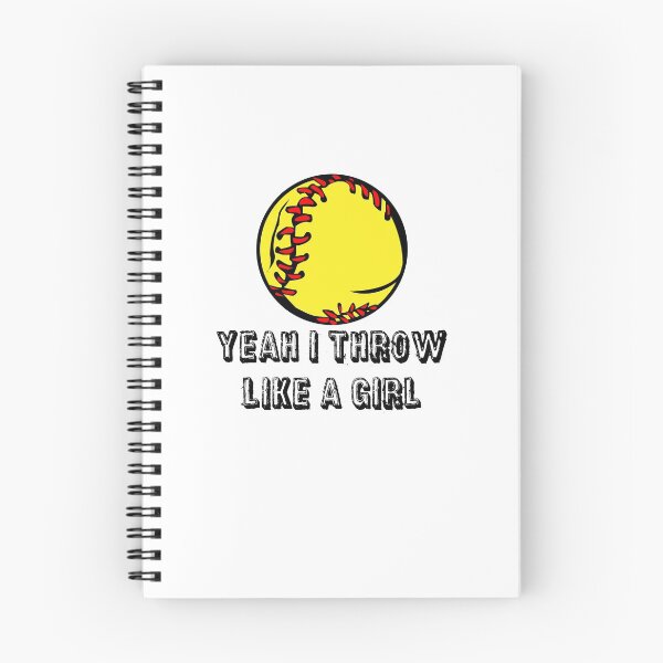 Item preview, Sticker - Yeah I Throw Like A Girl Softball designed and sold by StickersStore.