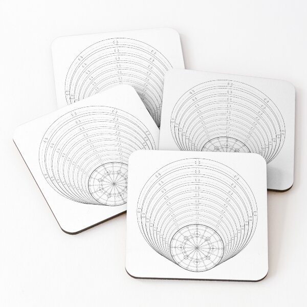 Item preview, Sacred geometry with a look of a science drawing or mechanical scheme  designed and sold by GeometricEye.