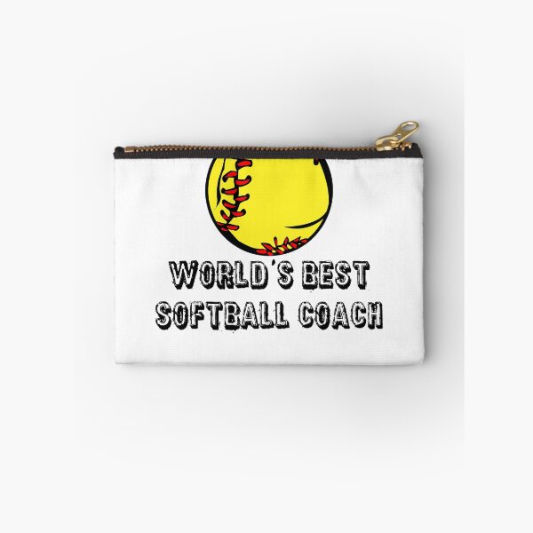 Item preview, Softball Sticker - World's Best Softball Coach designed and sold by StickersStore.