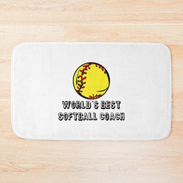 Item preview, Softball Sticker - World's Best Softball Coach designed and sold by StickersStore.
