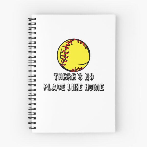 Item preview, Softball Sticker - There's No Place Like Home designed and sold by StickersStore.