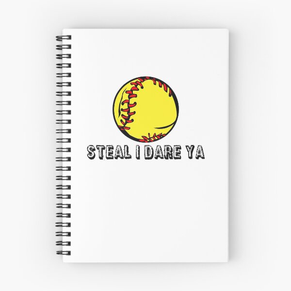 Item preview, Softball Sticker - Steal I Dare Ya designed and sold by StickersStore.