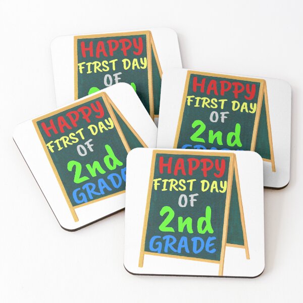 Item preview, Happy first day of Second grade, 2nd Grade Design Welcome back to School designed and sold by marosharaf.