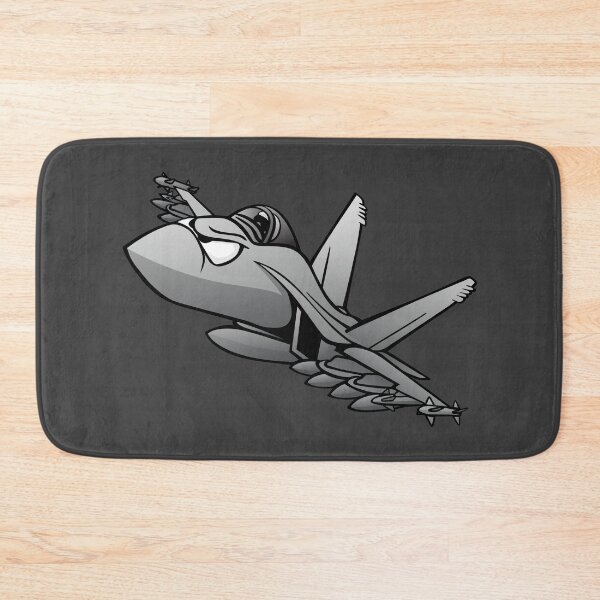 Item preview, Military Fighter Attack Jet Airplane Cartoon designed and sold by hobrath.