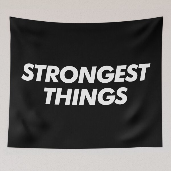Item preview, Strongest Things - Stranger Things Parody Word designed and sold by maDarsLARSt.
