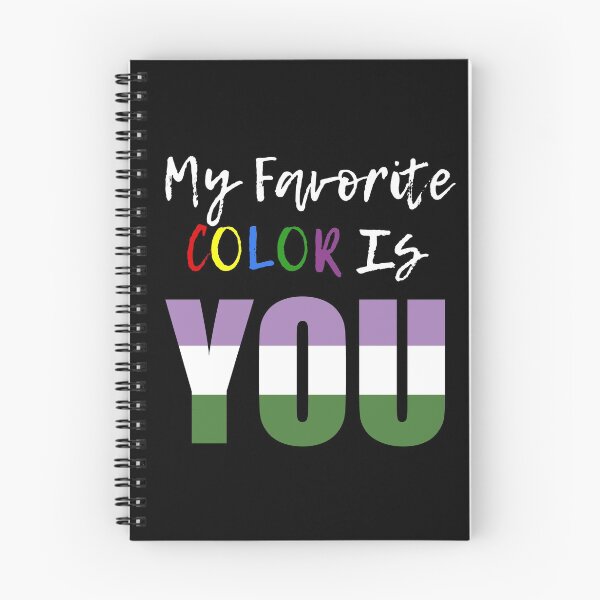 Item preview, Favorite Color - Genderqueer - LGBTQ+ Pride Shirt designed and sold by LoonyMoonyProds.