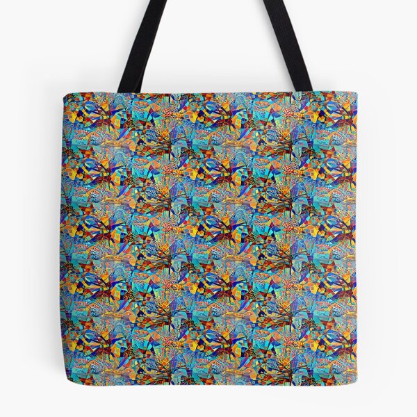 Item preview, Colorful abstract mosaic pattern designed and sold by siwabudda.