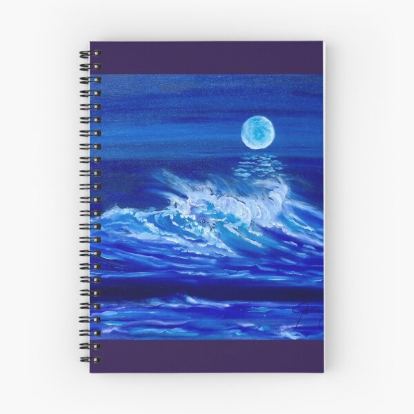 Item preview, Moonlit Wave designed and sold by jennyleeandjim.
