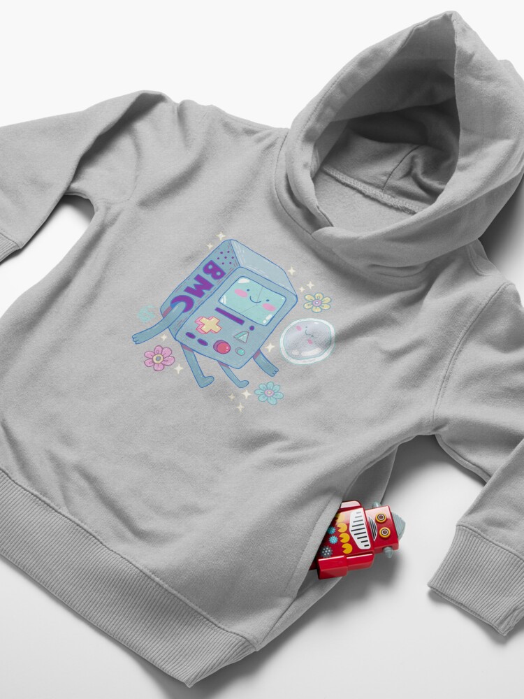 Alternate view of BMO & Bubble Toddler Pullover Hoodie
