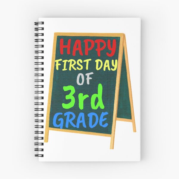 Item preview, Happy first day of third grade, 3rd Grade Design Welcome back to School designed and sold by marosharaf.