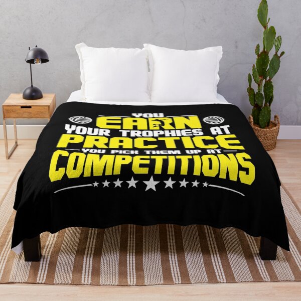 Item preview, You Earn Trophies at Volleyball Practice designed and sold by groovezero.